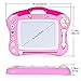 iFixer Magnetic Drawing Board, Musical Light Doodle Board Gift for Kids Girl with Sound, Pink