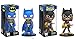 Funko Wobbler DC Comics Blue Batman & Modern Batgirl BUNDLE Set of 2 Bobble Head Action Figure