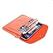 Universal Soft PU Leather Cell Phone Bag Purse Case Cross Body Wallet Pouch with Shoulder Strap & ID Cards Holders for Carrying iPhone6s/6s plus/6/6 Plus/5s and Samsung Series Phones(Watermelon Red)
