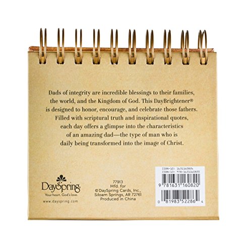 Flip Calendar - Celebrating Dads