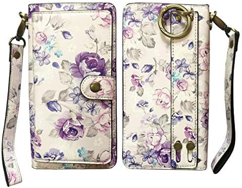 Galaxy Note 9 Leather Flip Case,Galaxy Note 9 Wallet Case for Women and Men,AIFENG [14 Card Holder][Zipper][Magnetic Detachable] Wallet Folio Case Leather Pouch for Samsung Galaxy Note 9 (PF)