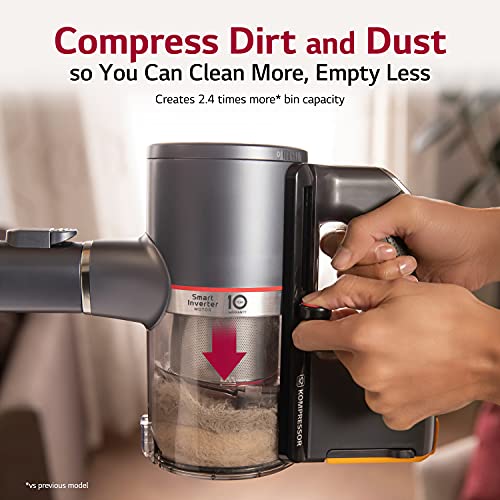 LG A9 CordZero Cordless Stick Vacuum Cleaner, Lightweight with Powerful Suction for Pet and Dog