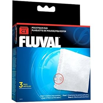 Fluval C3 Poly Foam Pad - 3-Pack