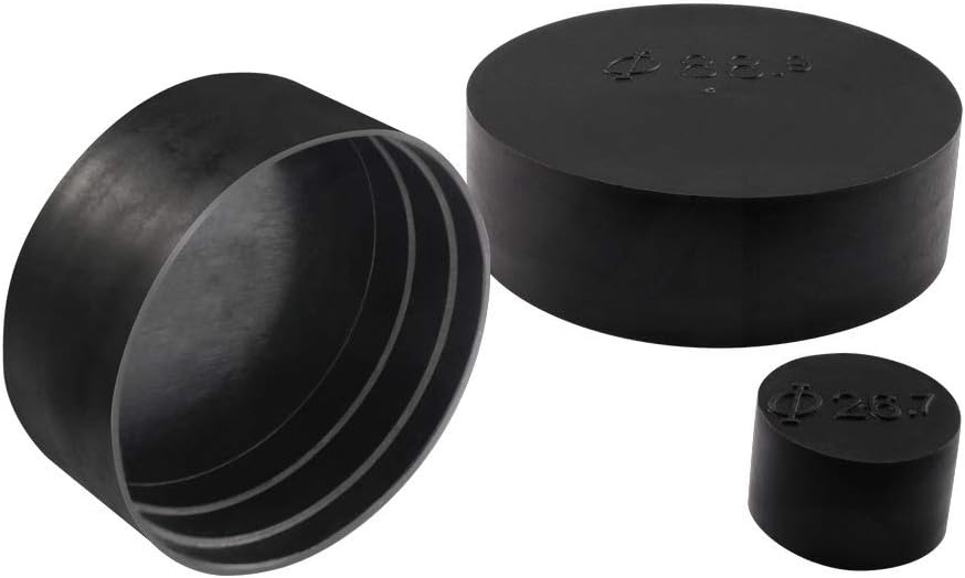 Pipe Caps - Black Pipe Cap for 114.3 Mm OD G 4" BSP Or NPT Thread MOCAP PC150BK1 (qty225)