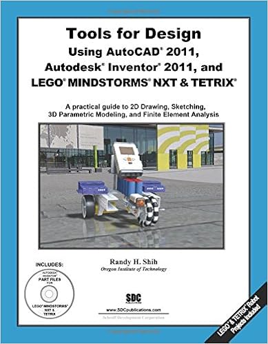 Amazon Com Tools For Design Using Autocad 2012 Autodesk Inventor 2012 And Lego Mindstorms Nxt Tetrix 9781585036882 Randy Shih Books