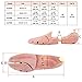 SONGMICS Pair of Cedar Shoe Tree Twin Tube Shoe Shaper Men's 10.5-11.5 ULST003