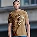 Kerusso Lion (All-Over), Tee, XL, Tan - Christian Fashion Gifts