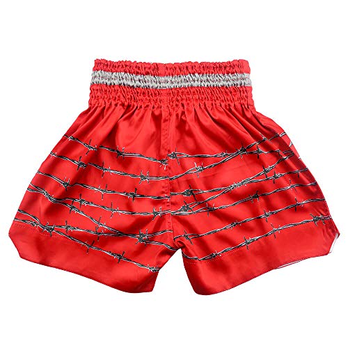 image for NAMAZU Muay Thai Shorts for Men and Women, High Grade MMA Gym Boxing K