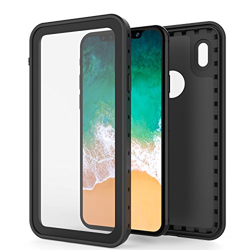 iPhone X Waterproof Case, Punkcase [StudStar Series] [Slim Fit] [IP68