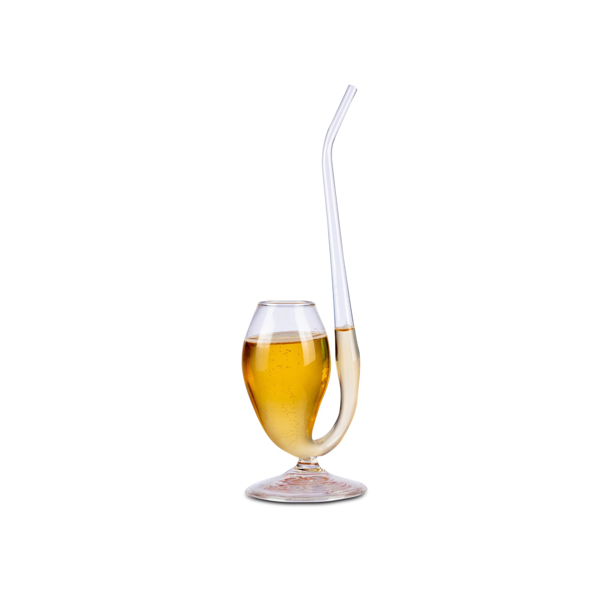 Brandy Pipe in Gift Box | Port Pipe, Port Sipper | Unique Brandy Glass for Full Flavour Appreciation