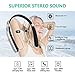 Bluetooth Headset, GRDE Bluetooth Headphones Wireless Stereo Neckband Foldable Sport Earbuds with Mic Retractable Bluetooth Earphones Compatible for X/8/7 Plus Samsung Galaxy S7 S8 S9 (Silver)