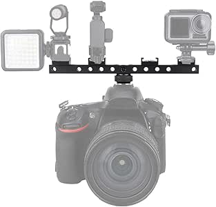 Soporte Universal de extensión de Zapata fría para cámara, videocámara