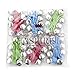 Aspire 12 Pcs Rhythm Band Wrist Shaking Bells, Assorted Colors, Adjustable For Kids and Adults