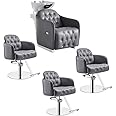 Dir Beauty Salon Shampoo Unit and Salon Chair Package