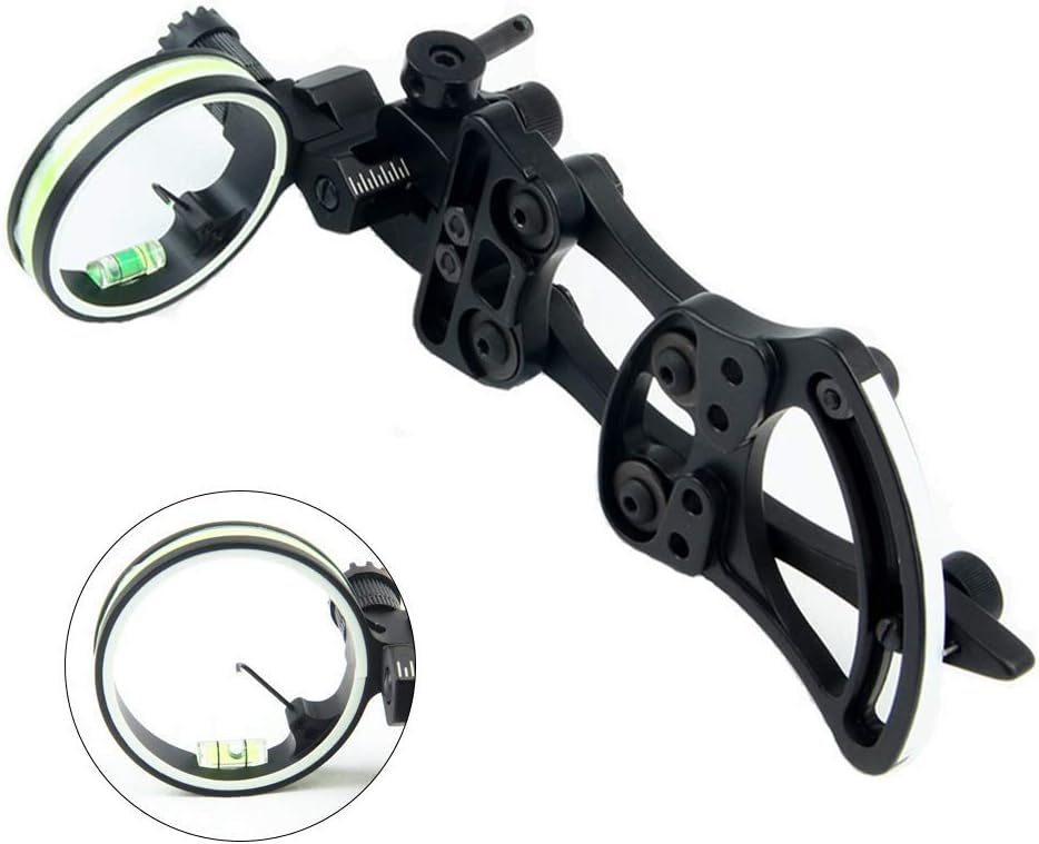 Y & Z Single Pin Sights of Compound Recurve Bow Ultra Light Long Range