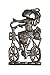 It's Cactus Girl in a Bicycle, Riding Bike Haitian Metal Art from Recycled Oil Drums, Fair Trade, 9 In. x 16 In.