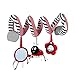 Bed Stroller Hanging Cribs Toy Cute Plush Spiral Soft Toys Hanging Rattle Toy Ladybug