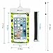 Universal Waterproof Case, 3 Pack iOrange-E Clear Waterproof Case with Armband, Transparent Dry Bag, Pouch, Snowproof for iPhone 6S SE 5S, Galaxy Note 5, Nexus 6P (Blue, Green, Pink)