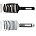 Detangler Vent Styling Brush - Ultimate Lightweight Detangler Hairbrush to Dry,Detangle & Style Short,Long,Thick,Natural,Black,Curly, Wavy,Fine Tangled Wet Hairs - Best Vented Professional Hair Brush for Kids,Women,Men - Introductory Price Save $20