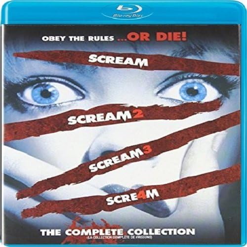 The Complete Scream Collection Scream 1 4 Frissons La Collection Complete Frissons 1 4 Blu Ray Amazon Co Uk Dvd Blu Ray
