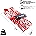 WARM BODY COLD MIND V1 Lifting Wrist Straps for Olympic Weightlifting - Rated at 660 lb - Hand Wraps for Powerlifting, Weight Lifting, Bodybuilding Functional/Cross Training, Deadlift Gym Bar, Cotton