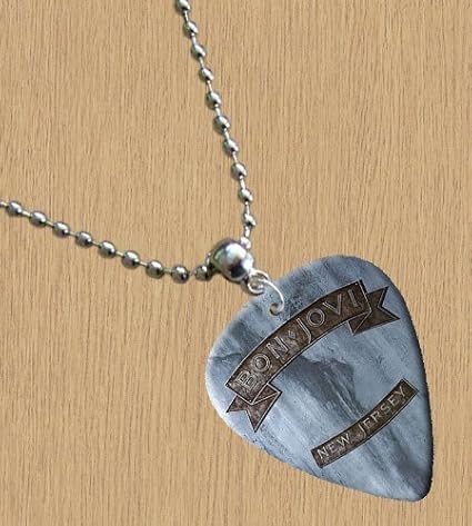 BON JOVI'New Jersey Premium Gitarre Plektrum Kette
