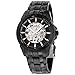 Bulova Men's 98A147 Analog Display Automatic Self Wind Black Watch