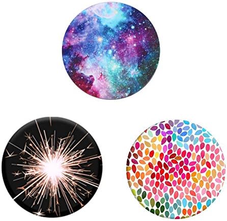 Universal HOT Phone Expanding Stand and Car Holder Grip Pop Socket , Expanding Stand and Grip for Smartphones and Tablets(Lezi) (3 Pack Group A)