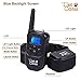 Dog Training Collar, Upgraded Sokos LED Backlight Rechargable 330YD Remote Dog Training Shock Collar, Beep Vibration Electronic Electric Collar (Black)
