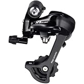 microSHIFT | R9 Rear Derailleur | 9, 10 Speed | Medium Cage | Black | Compatible Road Systems, Medium Cage, Black