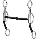Weaver Leather All Purpose Bit Features 5-Inch Sweet Iron Snaffle Mouth with Copper Inlay