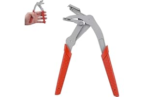 Car Clip Pliers & Trim Removal Tool, Spring-Loaded Fastener Rivet Remover for Auto Door Panels, Interior & Exterior Trim, Mec