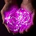 RTGS Products Pink Colored LED Lights Indoor Outdoor String Lights, Fairy Lights Battery Powered Patio, Bedroom, Holiday Decor, etc (Pink Color 20 LEDs 7.5 Feet 2 Sets)