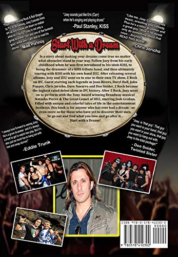 START WITH A DREAM: A Drummer's Journey from Rock & Roll to T.V. to Broadway - Image 3