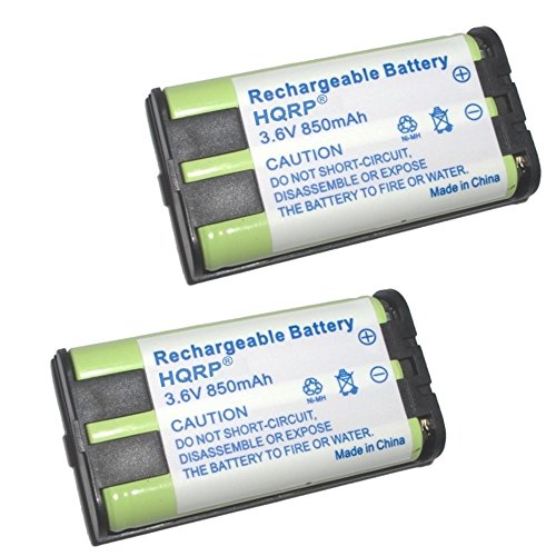Buy HQRP 2Pack Cordless Telephone Battery for Panasonic KXTG5242 / KXTG5242M / KXTG5421B