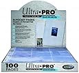 Ultra Pro 9-Pocket Silver Series Pages for Standard Size Cards