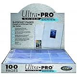 Ultra Pro 9-Pocket Silver Series Pages for Standard Size Cards