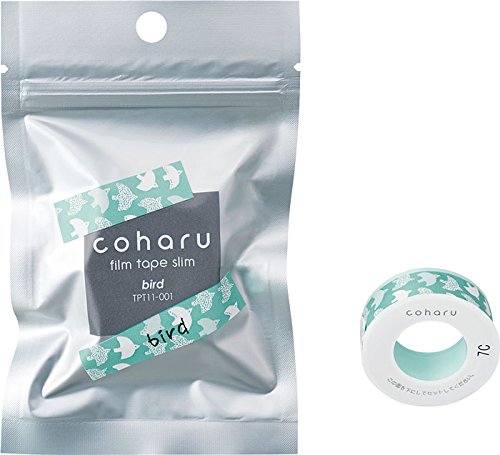 KING JIM Bird, coharu film tape slim; for label printer TEPRA Lite