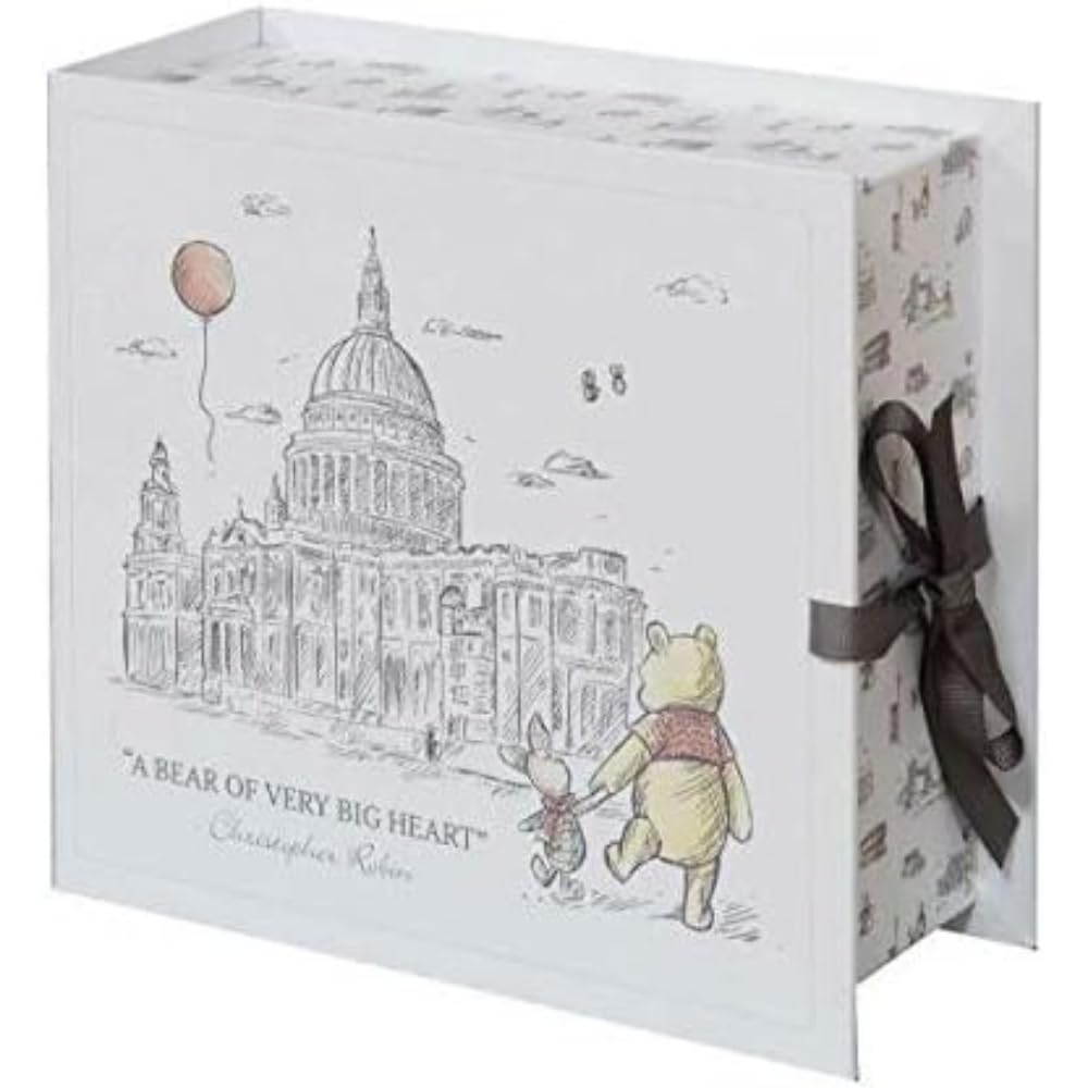 Winnie the Pooh DI495 Memory Box, Grey