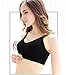 OTIOTI 3 Pack Nursing Bra for Breastfeeding Women Maternity Bralette Wireless Sleeping Bras(Black/Beige/White,L)