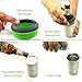 NEW 2016 Can Cooler - BEST Coozie Keeps Beer Ice Cold - Double Wall Vacuum Insulated Stainless Steel Colster - Fits Standard 12 oz Cans and Bottles