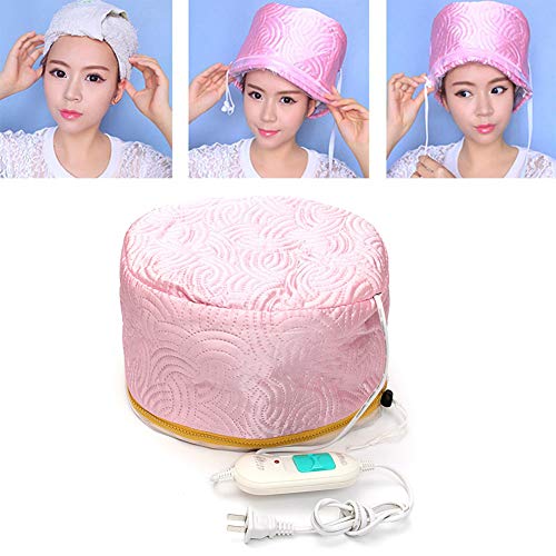Wpond Hair Mask Baking Oil Cap Thermal Treatment Heating Cap Temperature Controlling Electric Hair Steamer Mask Cap