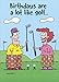 Birthdays are Like Golf - Oatmeal Studios Funny/Humorous Birthday Card