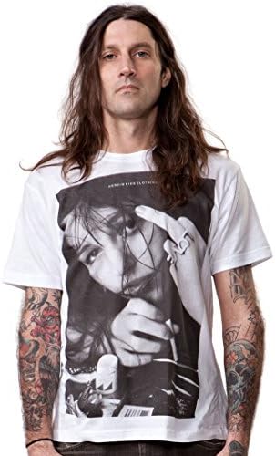 Heroin Kids White Love Lines Tee (Medium)
