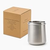 CREMA 58mm Dosing Cup, Silver, Stainless Steel