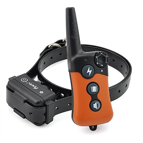 Ipets PET619S 100% Waterproof & Rechargeable Dog Shock Collar 900 ft Remote Dog Training Collar with Beep Vibrating Electric Shock Collar Dogs (10-100lbs)