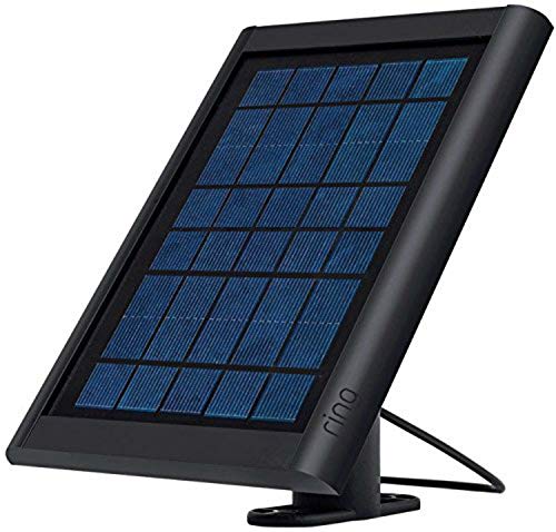 Ring Solar Panel Black - Compatible with Ring Spotlight Cam Battery and Stick Up Cam Battery