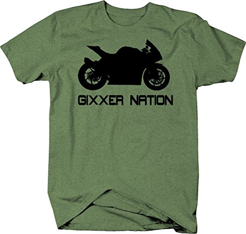 Novelty Inc Gixxer Nation Sport Bike Racing GSXR Tshirt - XLarge