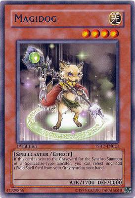 Yu-Gi-Oh! - Magidog (TSHD-EN023) - The Shining Darkness - 1st Edition - Rare