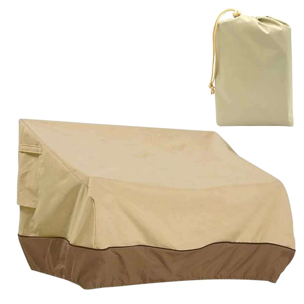 Waterproof Outdoor Sofa Cover, Oxford 210D Waterproof for Garden or Patio Furniture Protective Cover for Garden (147 x 83 x 79 cm)